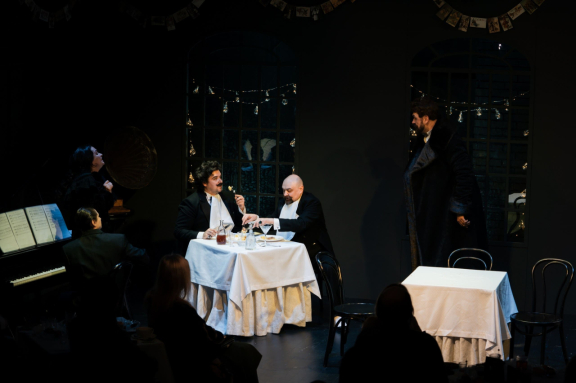 Ужинъ двухъ господъ