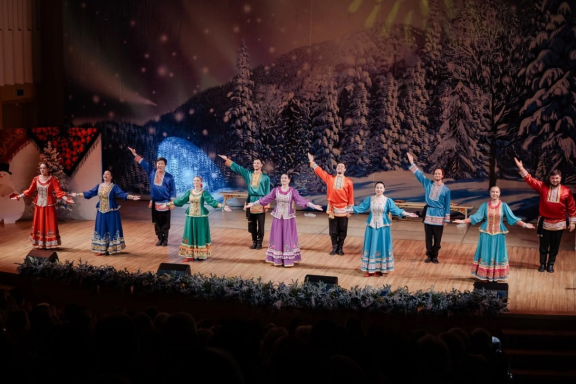 «Свет рождественской звезды» Ансамбль «КрасА»