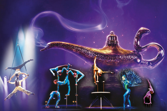 Театрализованное цирковое шоу «Аладдин»