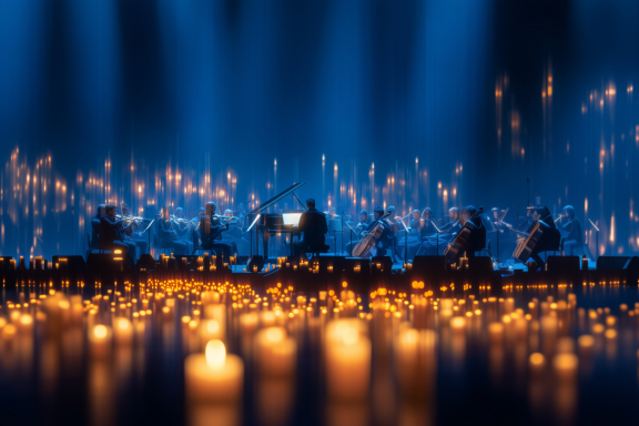 Оркестр CAGMO - Саундтреки Эйнауди при свечах