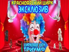 Цирк "ЭКСКЛЮЗИВ" представляет новую шоу программу "ТРИУМФ"