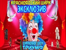 Цирк "ЭКСКЛЮЗИВ" представляет новую шоу программу "ТРИУМФ!"